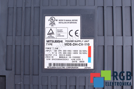 MDS-DH-CV-110 MITSUBISHI ELECTRIC