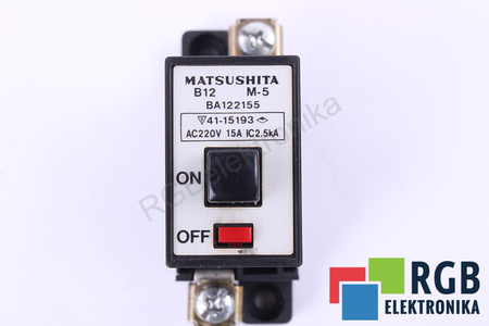 BA122155 MATSUSHITA B12 M-5 ATJUNGIKLIS
