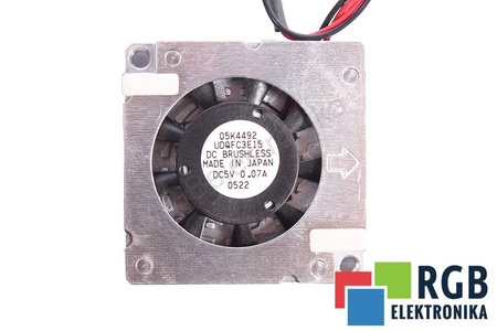 UDQFC3E15 PANASONIC 35X35X7MM, 5V, 0.07A VENTILIATORIUS