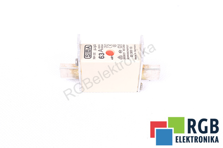 SAUGIKLIS 2030013 SIBA NH00 GL/GG 63A, 500VAC, 120KA