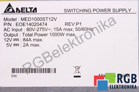 MED1000ST12V DELTA REV.P1