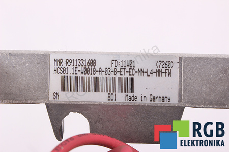 HCS01.1E-W0018-A-03-B-ET-EC-NN-L4-NN-FW BOSCH REXROTH R911331608