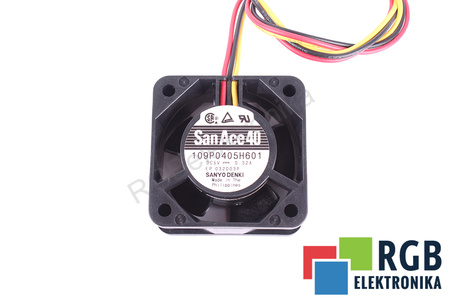 109P0405H601 SANYO DENKI SANACE40 40X40X20MM, 5V, 0.32A VENTILIATORIUS