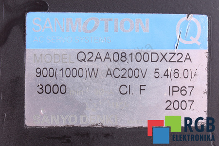 Q2AA08100DXZ2A SANYO DENKI STATORIAUS