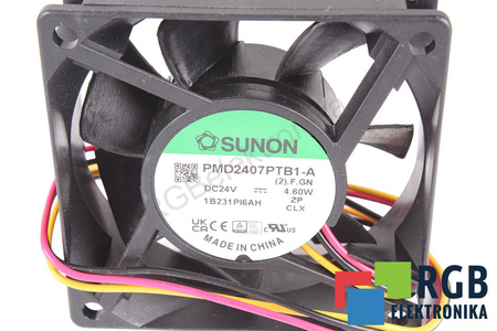 PMD2407PTB1-A.(2).F.GN SUNON 70X70X25MM, 24V VENTILIATORIUS