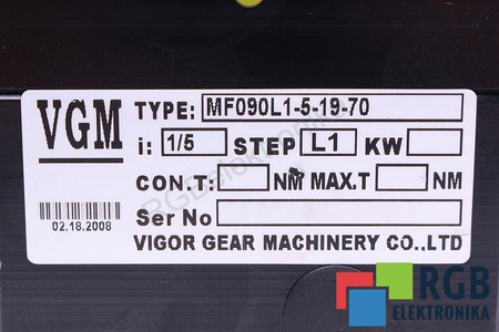 MF090L1-5-19-70 VGM PAVARA