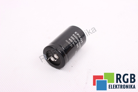 KONDENSATORIUS B43502-S0397-M2 EPCOS 390UF, 400VDC