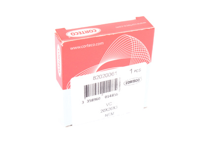 01020061 CORTECO 20X26X3 PAKAVIMAS