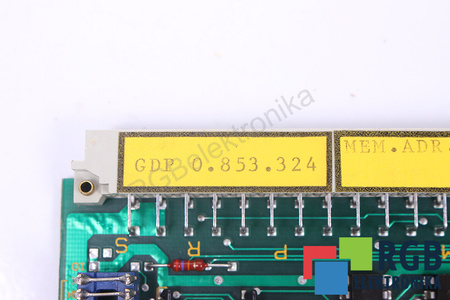 GDP 0.853.324 GILDEMEISTER MEM.ADR. 6400