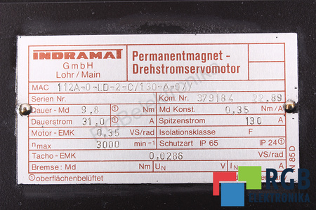 MAC112A-0-LD-2-C/130-A-0 INDRAMAT