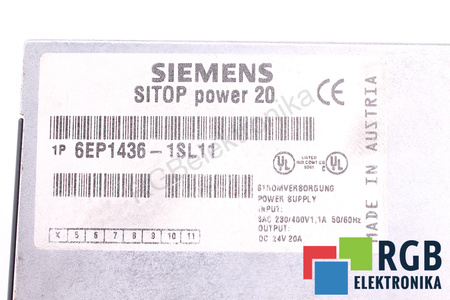 6EP1436-1SL11 SIEMENS SITOP POWER 20