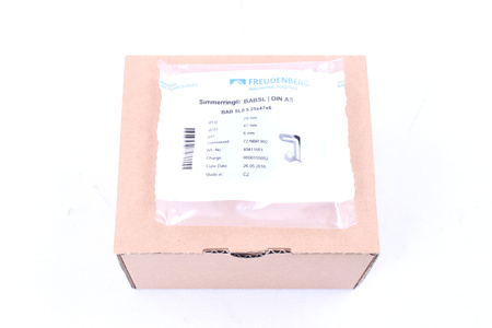 25X47X6 SIMRIT BABSL 72NBR902 SIMMERING PAKAVIMAS