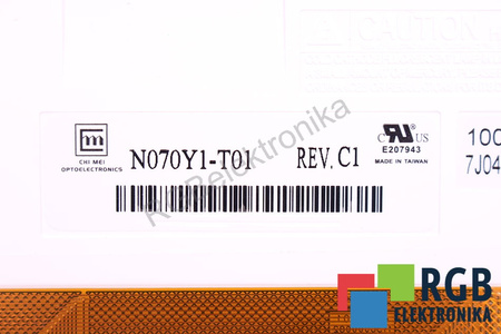 N070Y1-T01 CHI MEI REV.C1 7" LCD MATRICA