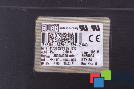 1FK6101-8AZ91-1ZZ9-Z KUKA Z:S43 00-104-897