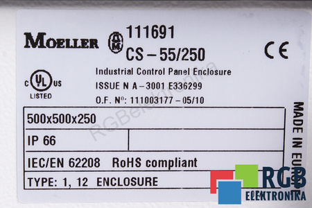 CS-55/250 EATON IDT IP66 DĖŽĖ