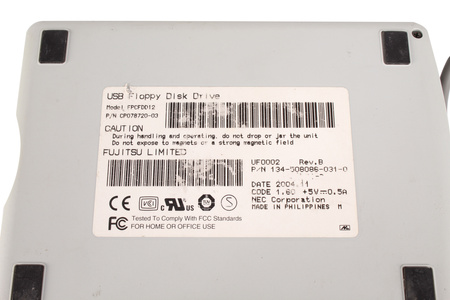 FPCFDD12 FUJITSU USB FLOPPY DISC DRIVE