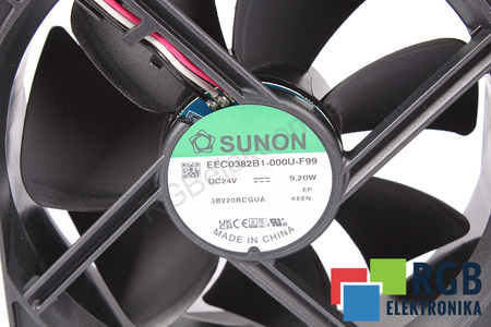 EEC0382B1-000U-F99 SUNON 120X120X38MM, 24V VENTILIATORIUS
