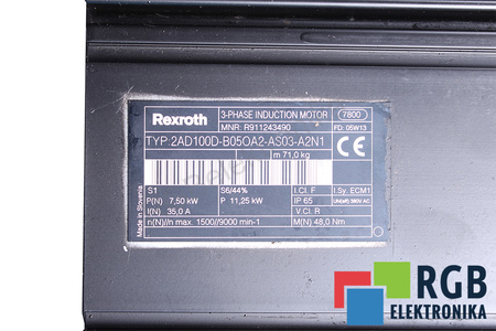 2AD100D-B05OA2-AS03-A2N1 REXROTH STATORIAUS
