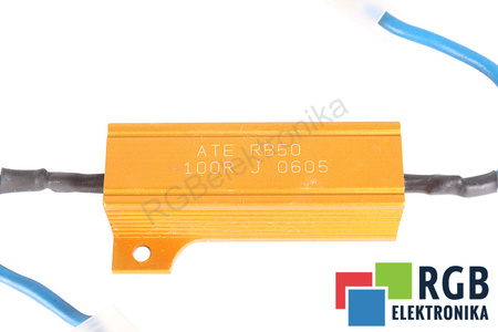 ATSPARUMAS RB50 ATE ELECTRONICS 100 OHM ATSPARUMAS