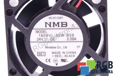 A90L-0001-0528#70 FANUC 1608VL-05W-B59 40X40X20MM, 24V VENTILIATORIUS