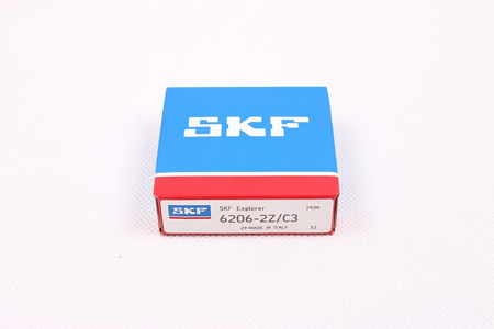 6206-2Z/C3 SKF 30X62X16 11.2KN, 20.3KN GUOLIS