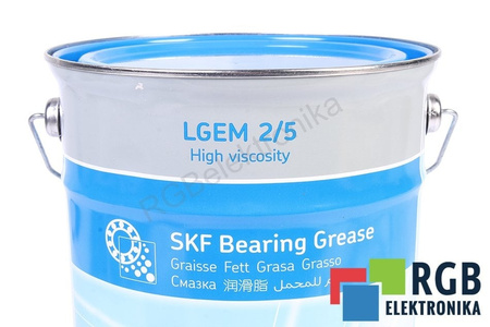 LGEM 2/5 SKF DIDELIO KLAMPUMO GUOLIŲ TEPALAS