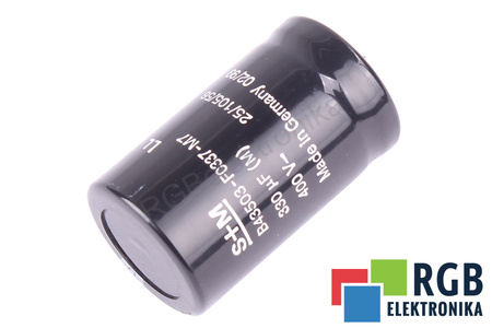 KONDENSATORIUS B43503-F0337-M7 S+M 330UF, 400V KONDENSATORIUS