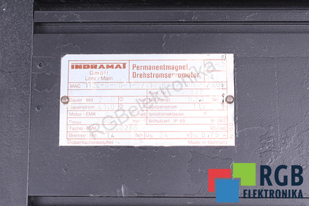 MAC112C-0-HD-1-B/130-B-1/I00625/S005 INDRAMAT