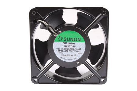 SP100A1123XBT.GN SUNON 120X120X38MM, 115V VENTILIATORIUS