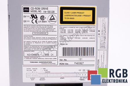 XM-5602B TOSHIBA CD-ROM DISKAS