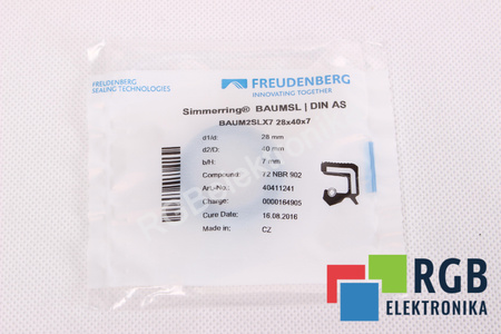 28X40X7 SIMRIT 72NBR902 BAUMSL PAKAVIMAS