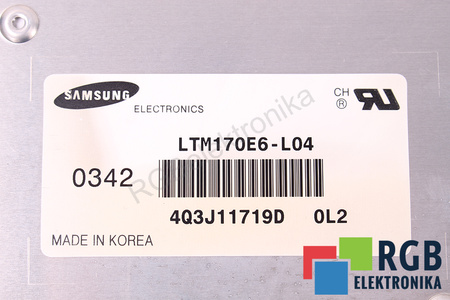 LTM170E6-L04 SAMSUNG 17" LCD MATRICA
