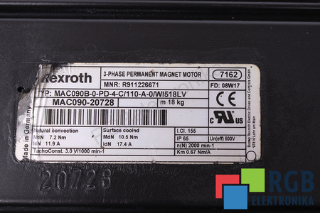 MAC090B-0-PD-4-C/110-A-0/WI518LV BOSCH REXROTH