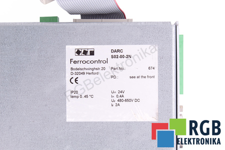 S02-00-2N FERROCONTROL ACHSREGELCONTROLLER