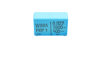 KONDENSATORIUS 0.022UF FKP1 WIMA 1600VDC/500VAC