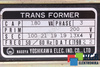 BKO-C1737-02 YOSHIKAWA 200V, 100/21/19/19/13X4V 180VA TRANSFORMATORIUS
