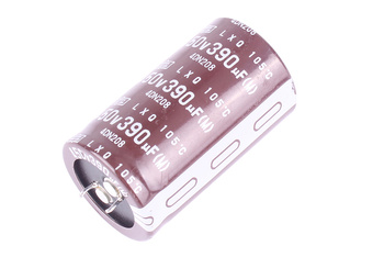 KONDENSATORIUS 4DN208 NIPPON 390UF 450V