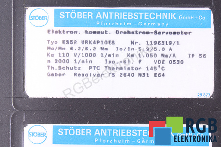 ES52 P702-GNS500ES52-3000 STOBER STATORIAUS