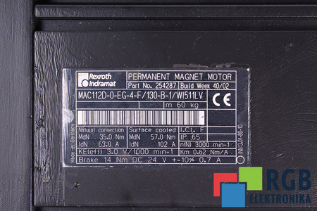 MAC112D-0-EG-4-F/130-B-1/WI511LV INDRAMAT