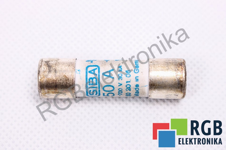 SAUGIKLIS 5020106 SIBA ULTRA RAPID 50A, 700V, 30KA SAUGIKLIS