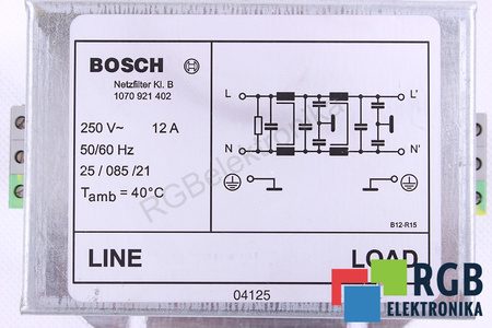 1070921402 BOSCH FILTRAS