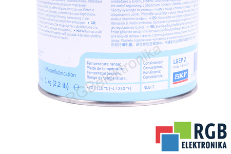 LGEP 2/1 SKF ŽEMOS TEMPERATŪROS DIDELIŲ APKROVŲ TEPALAS