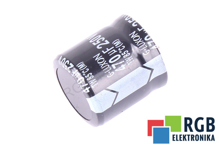 KONDENSATORIUS 470UF 250V TEAPO G-LUXON KONDENSATORIUS