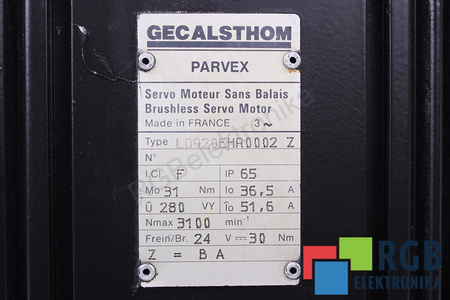 LD920EHR0002Z PARVEX Z=BA