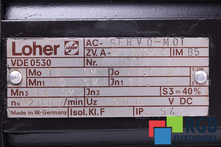 A-071AA-06C LOHER 18.5A