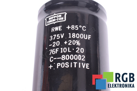 KONDENSATORIUS 1800UF 375V NIPPON