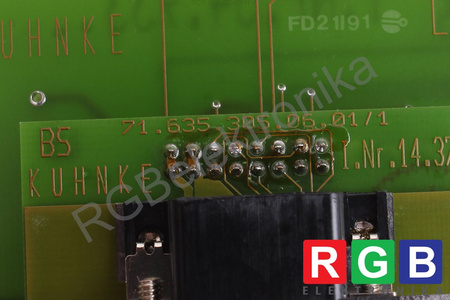 71.635.305.04.01/6 KUHNKE ENERGIETECHNIK KLAVIATŪRA