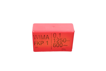 KONDENSATORIUS FKP1 WIMA 0,1, 1250VDC, 600VAC