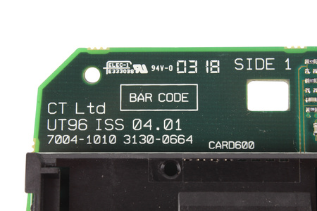 7004-1010 CONTROL TECHNIQUES 3130-0664 UT96 ISS 04.01