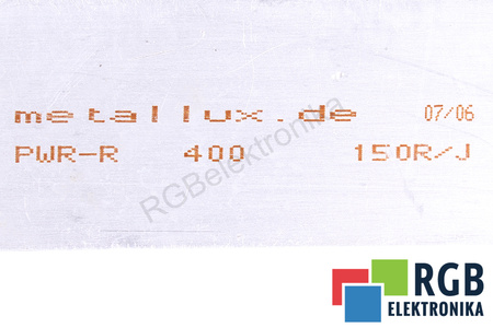 ATSPARUMAS PWR-R400150R/J METALLUX 150OHM
